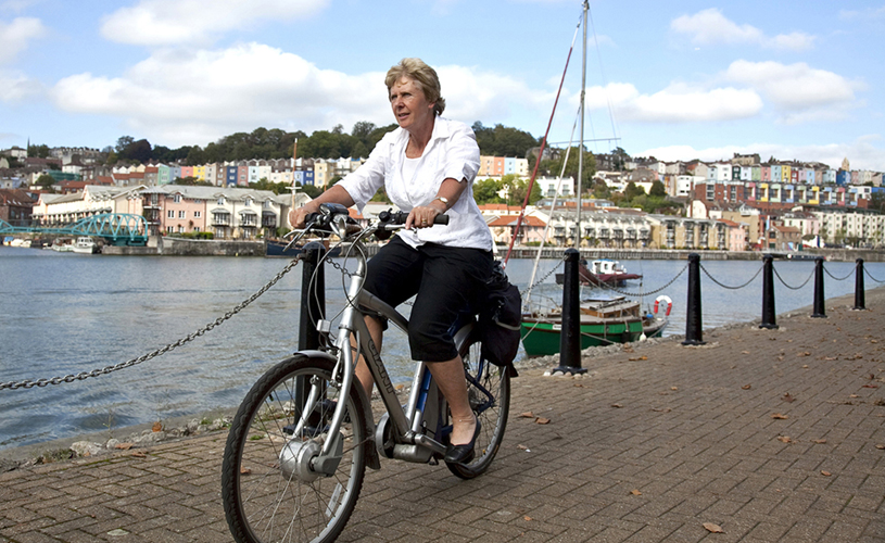 Cycling Bristol Harbourside